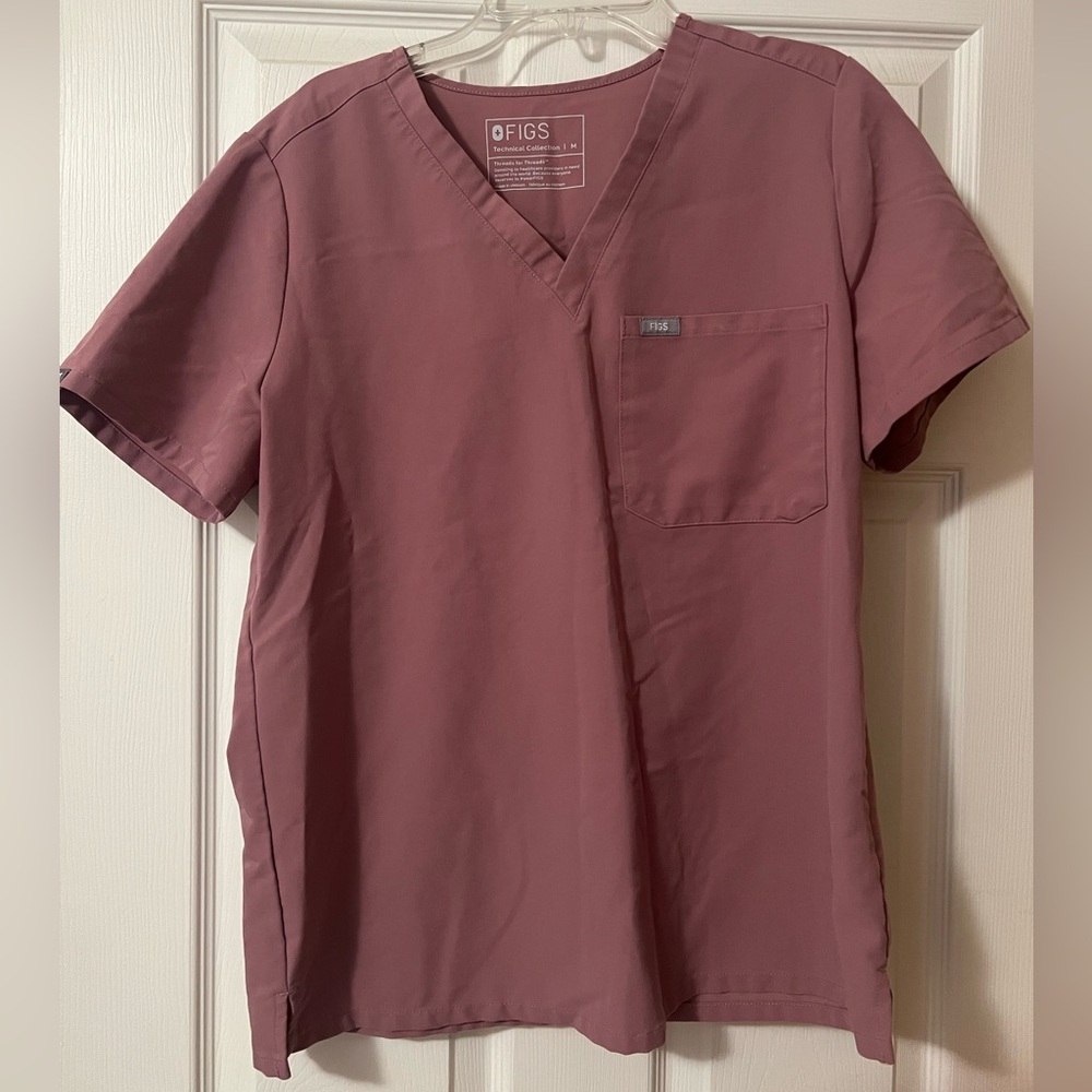 Figs Mineral Mauve Top